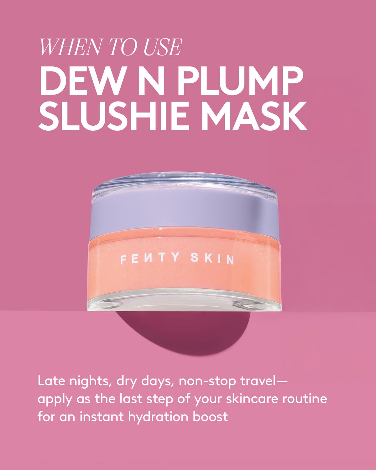 Day + Night Hydrating Routine: Dew N Plump Serum + Slushie Mask