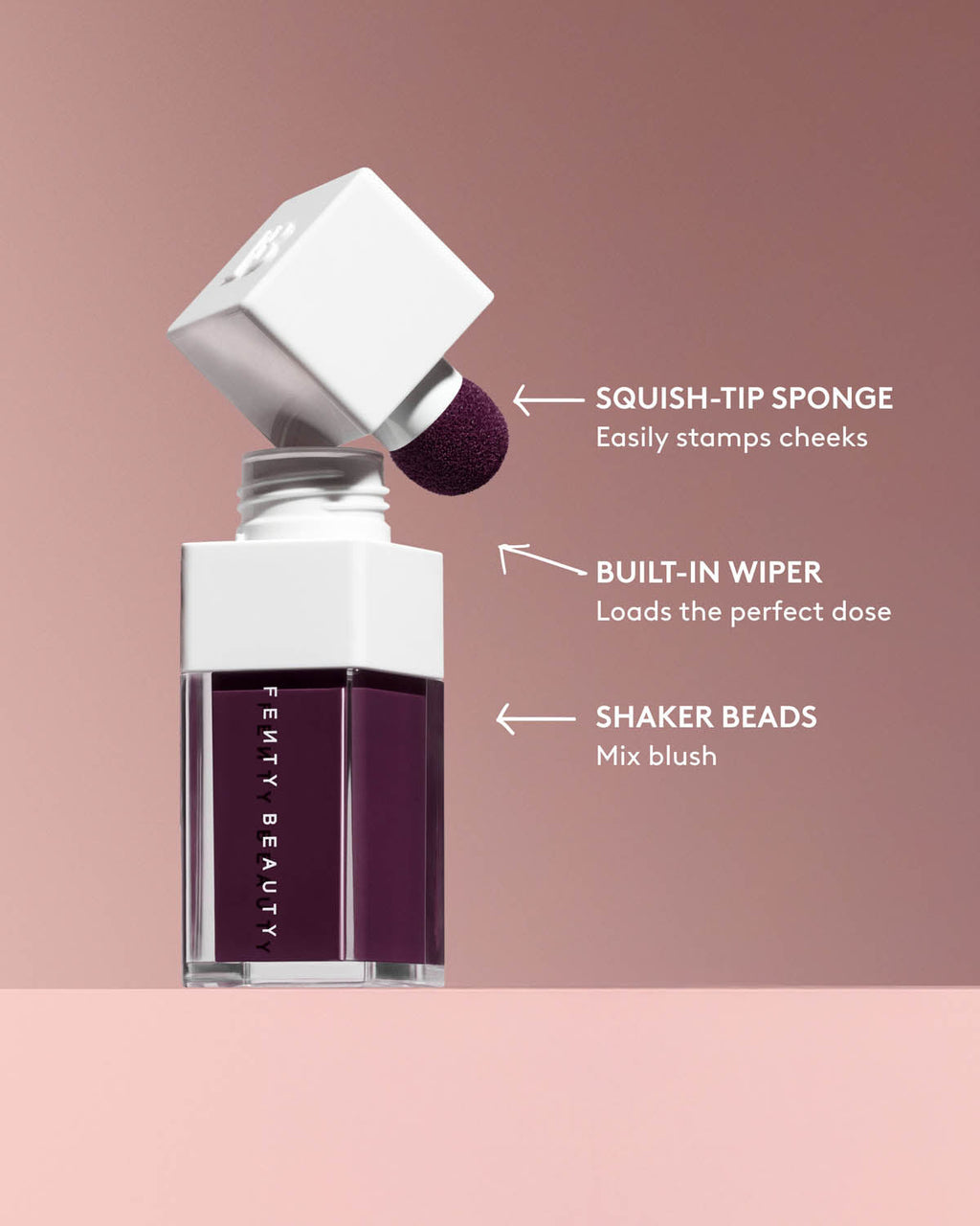Shake ’N Play Buildable Liquid Blush — Violet Vice$