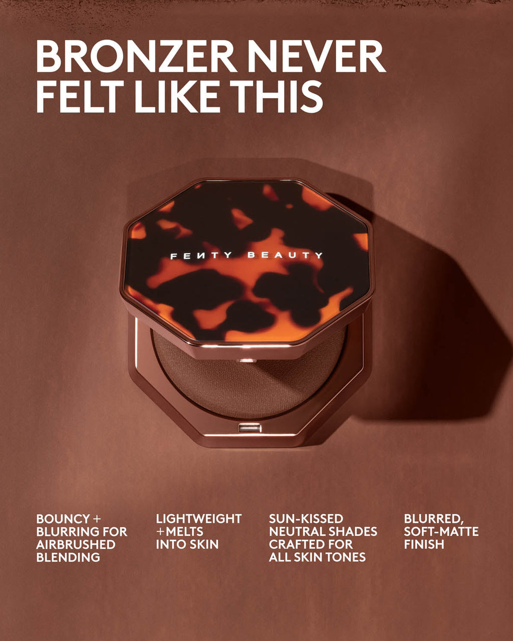Sun Stalk’r Soufflé Pressed Mousse Cream Bronzer — Coffee Toffee