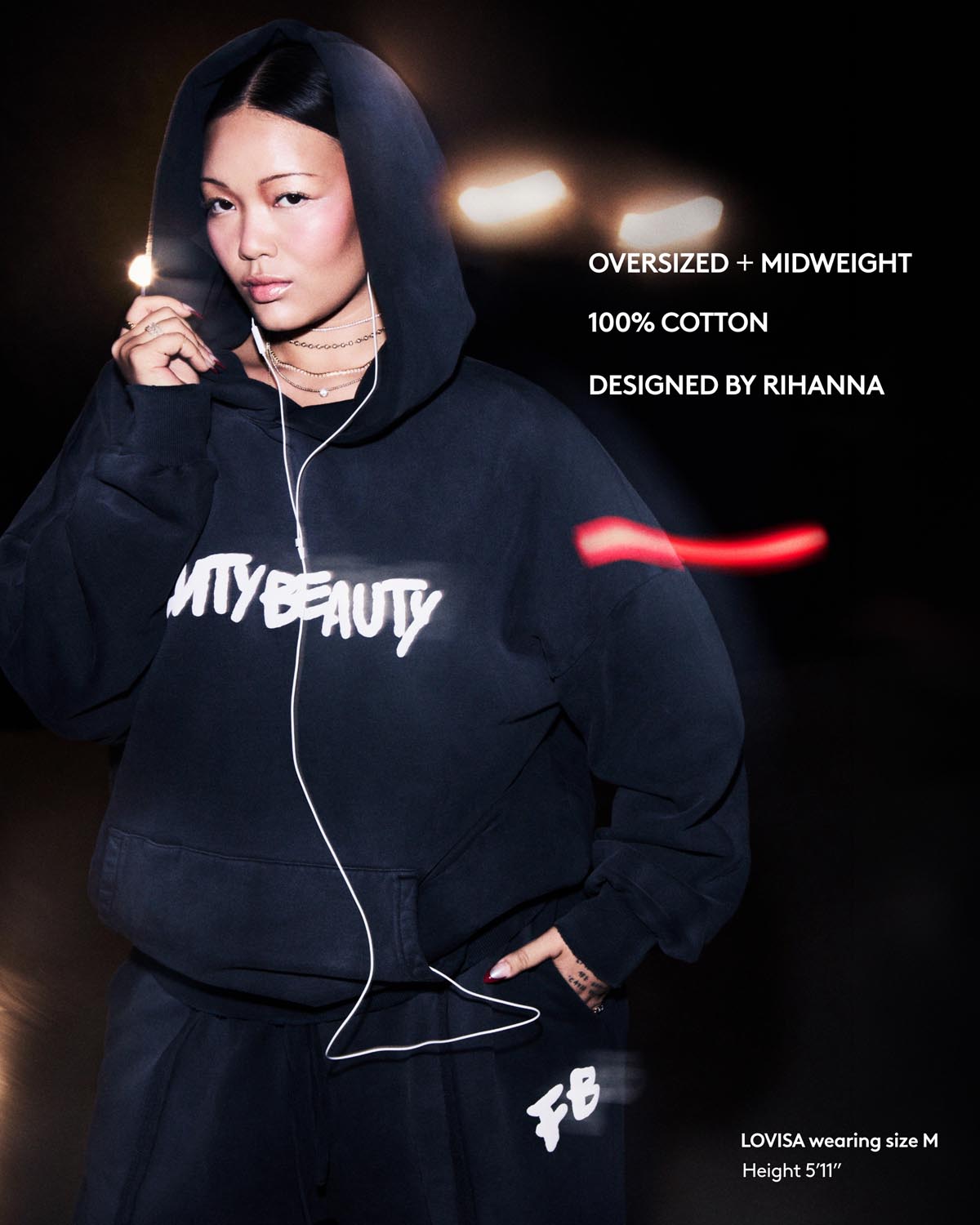 Oversized Unisex Hoodie — M