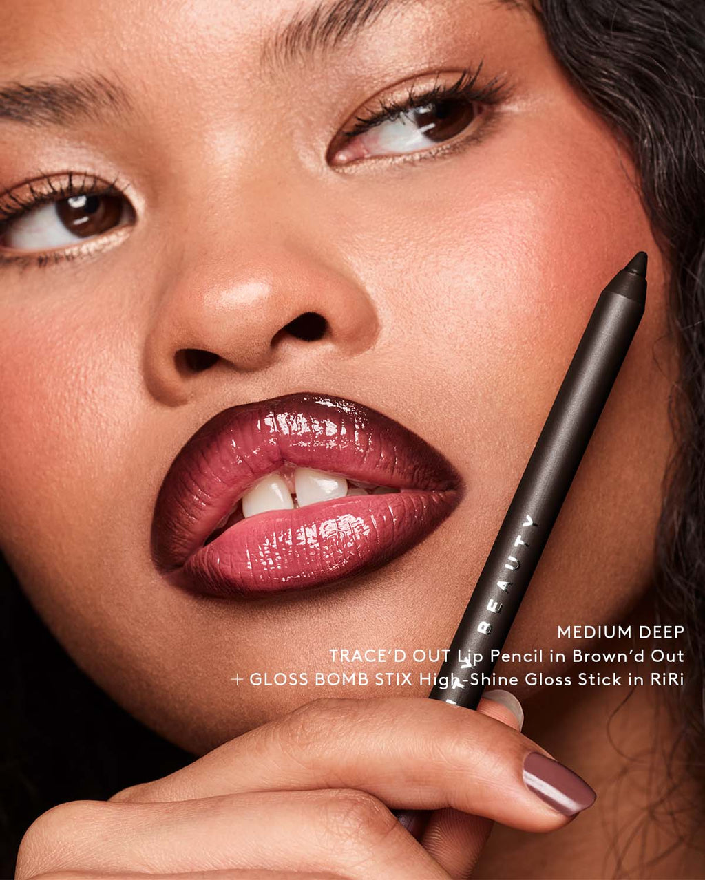 Traced Out Longwear Waterproof Pencil Lip Liner — Brownd Out