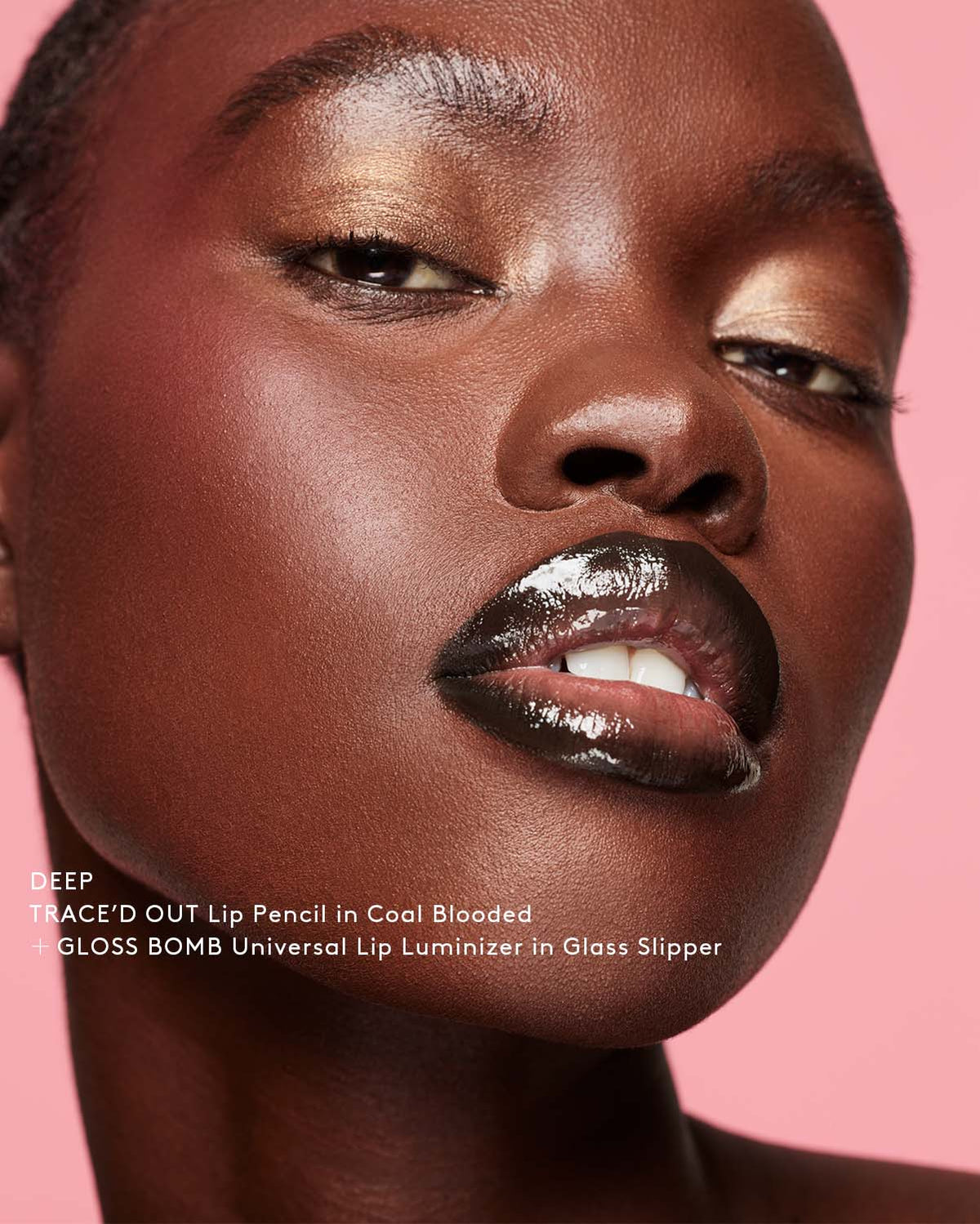 Traced Out Longwear Waterproof Pencil Lip Liner — Coal Blooded