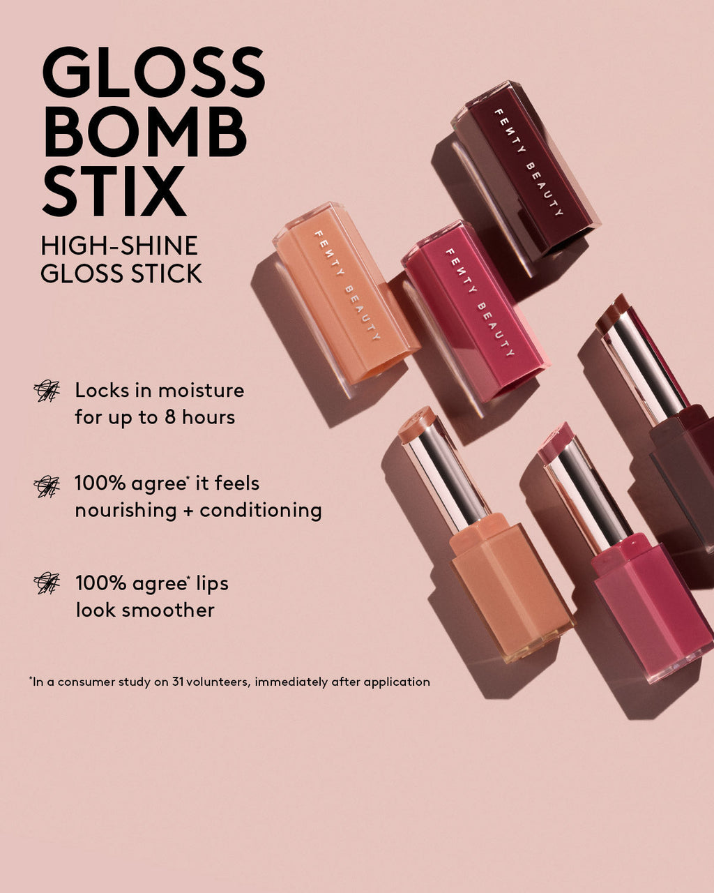 Gloss Bomb Stix High-Shine Gloss Stick — TwoLip Kiss
