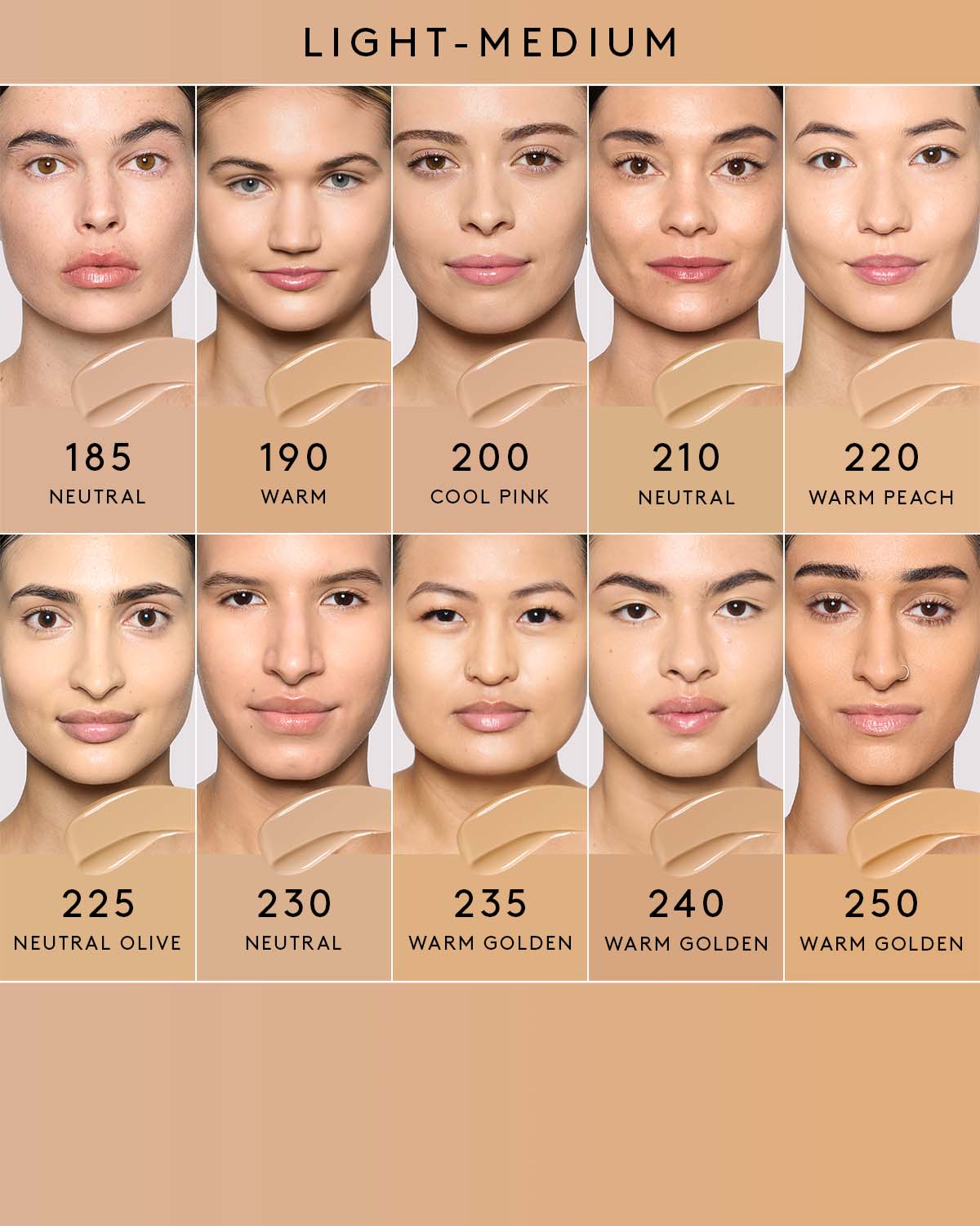 Softlit Naturally Luminous Longwear Foundation — 190