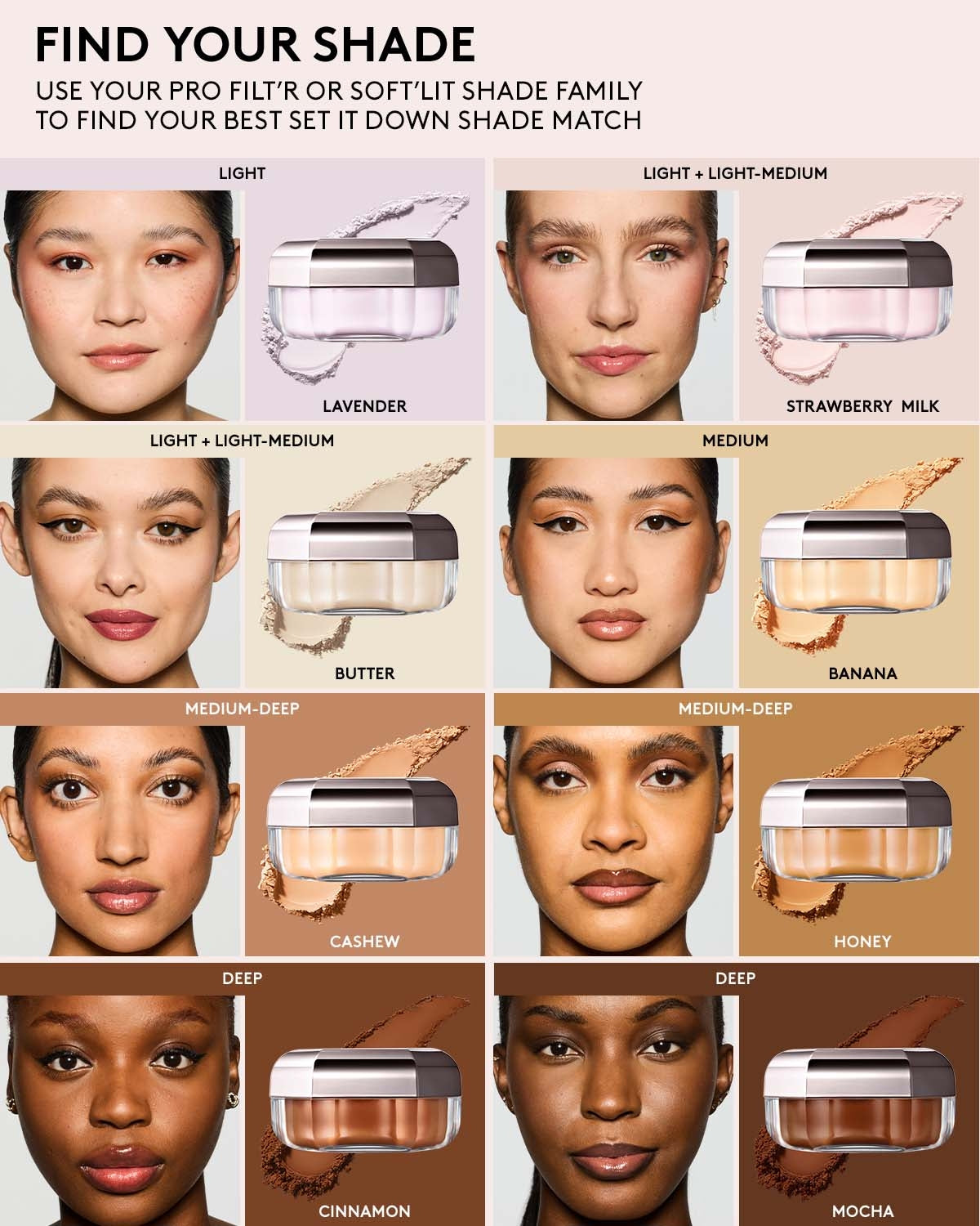 Set it Down Superfine Blurring Setting Powder — Strawberry Milk