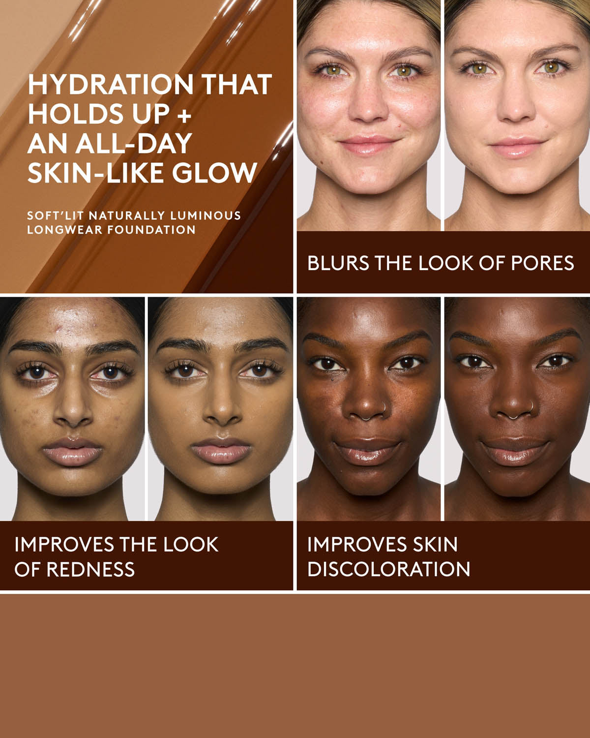 Softlit Naturally Luminous Longwear Foundation — 175