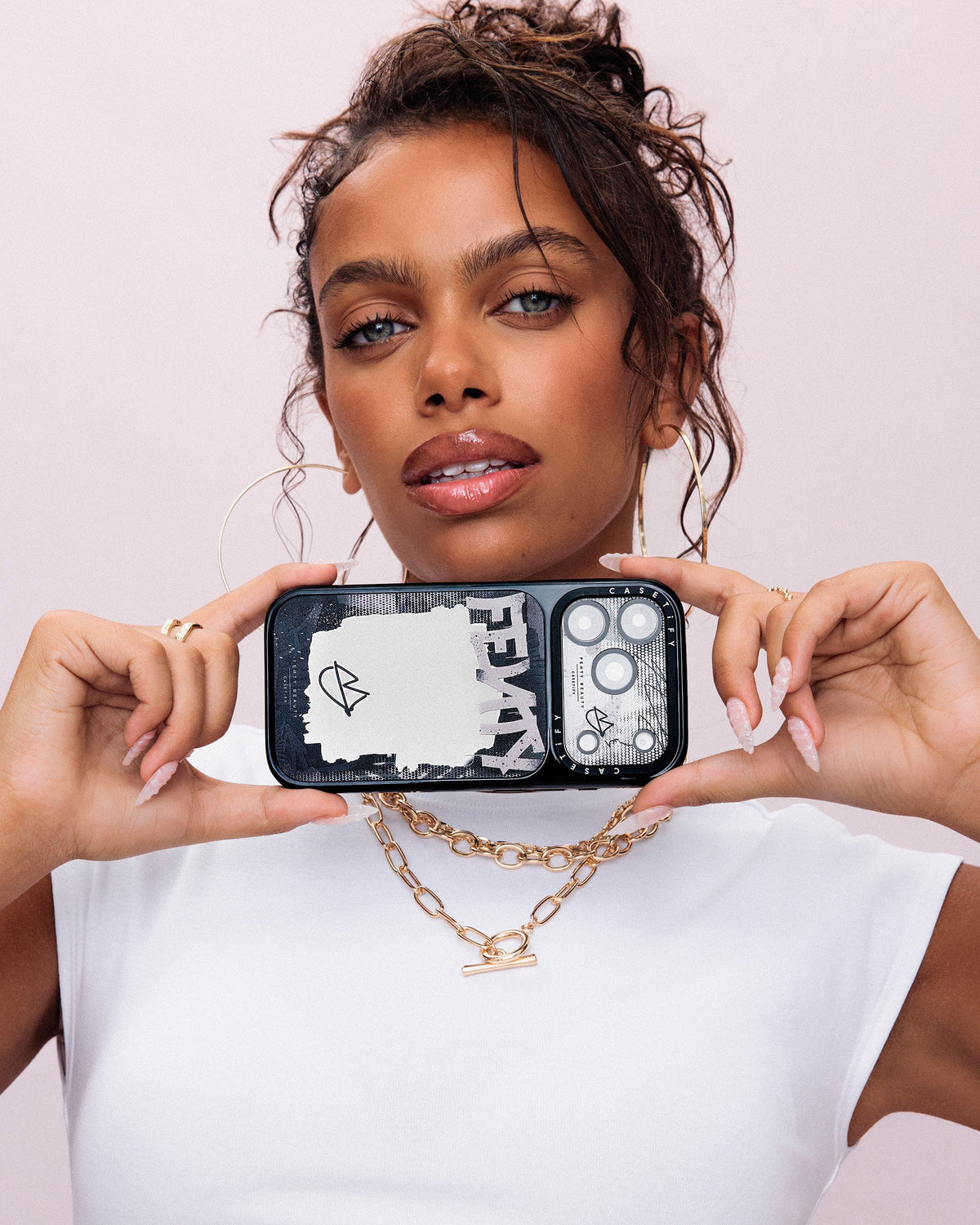 x CASETiFY Logo Case — iPhone 16 Pro