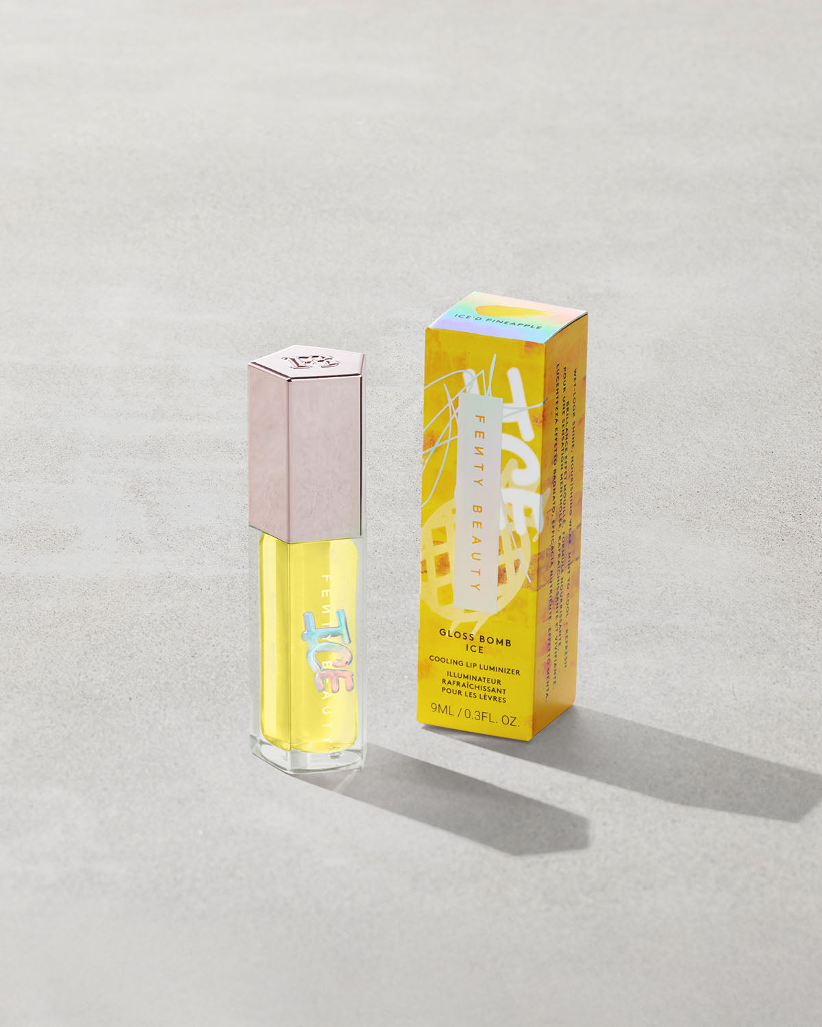 Gloss Bomb Ice Cooling Lip Luminizer — Iced Pineapple