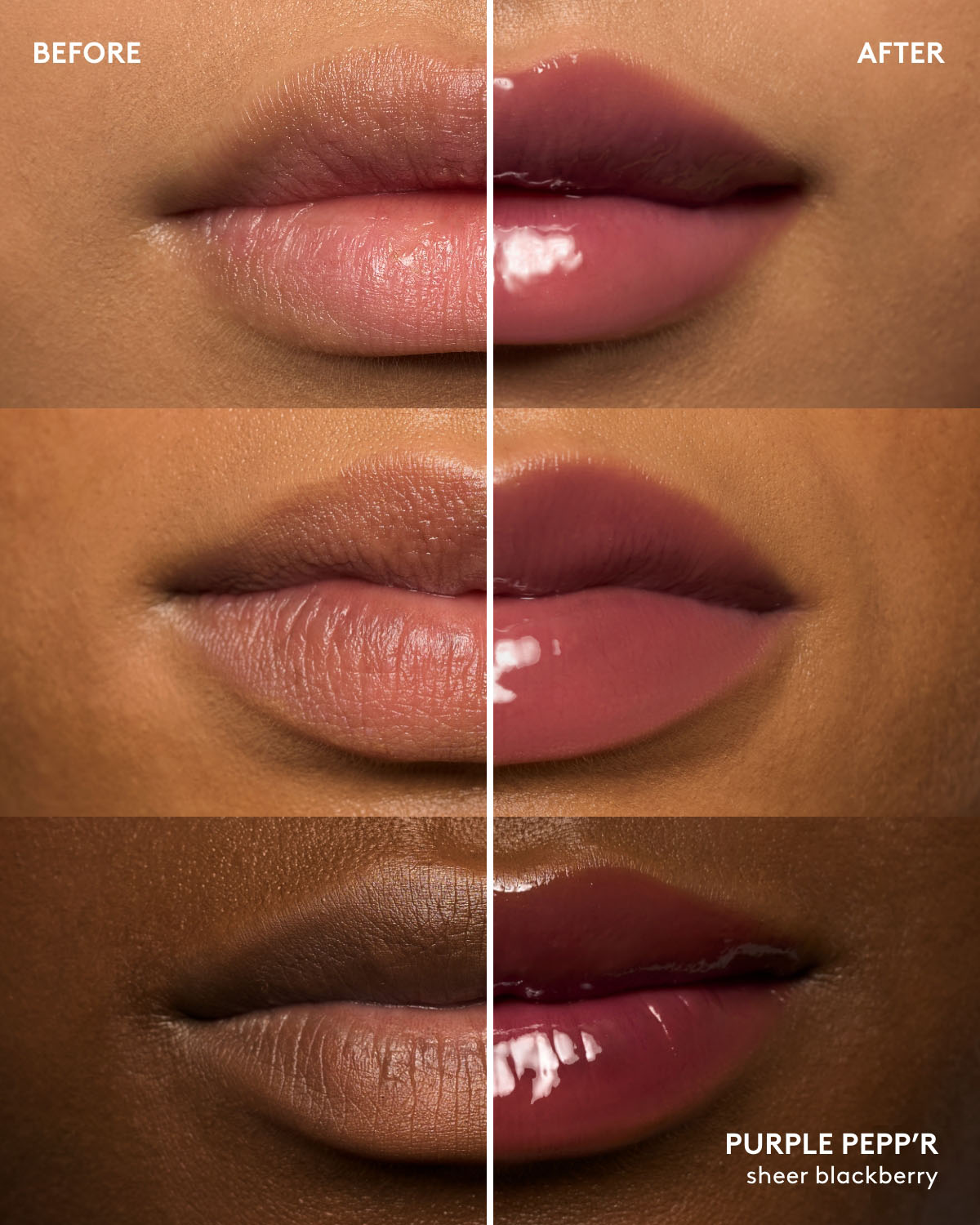 Gloss Bomb Heat Universal Lip Luminizer + Plumper — Purple Peppr