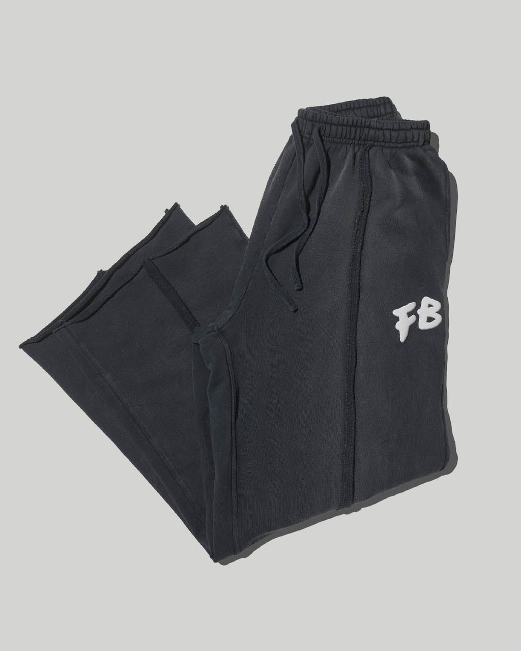Oversized Unisex Straight Leg Sweatpants — L