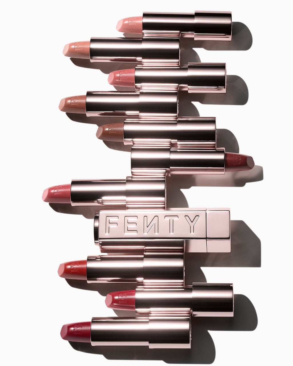 Icon The Case Semi-Matte Refillable Lipstick — Metallic Nude