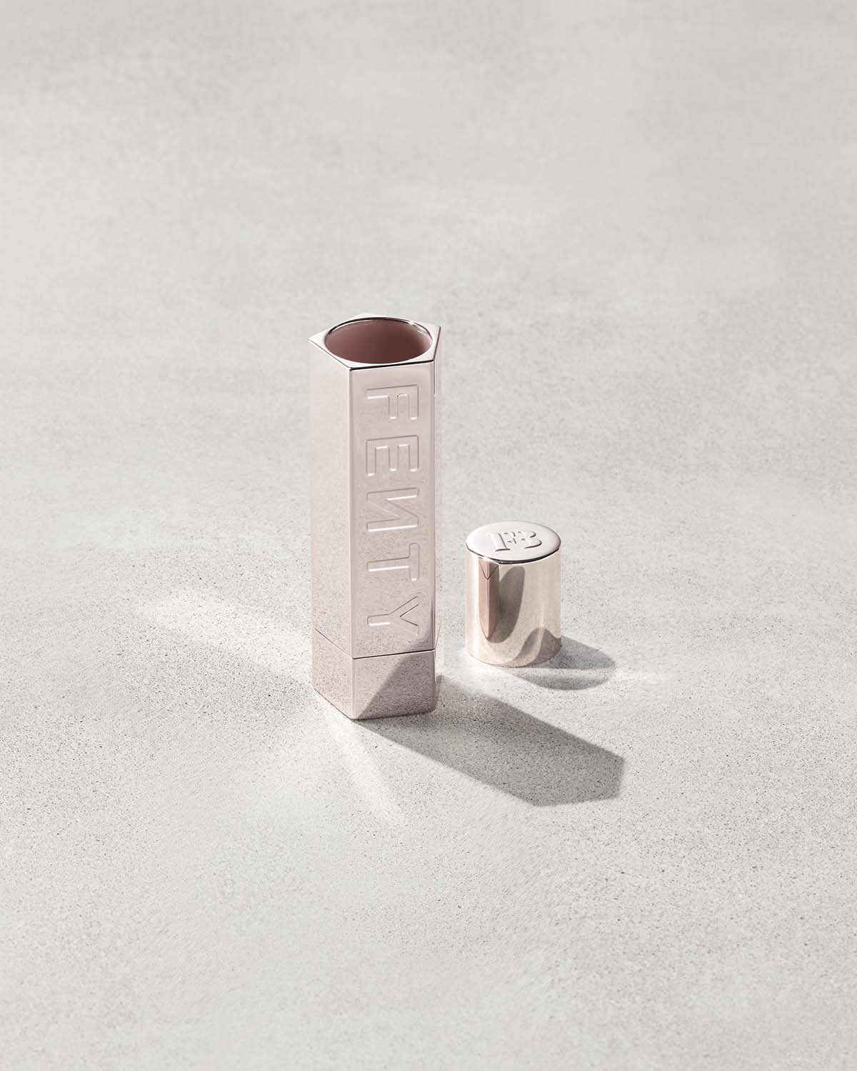 Icon The Case Semi-Matte Refillable Lipstick — Metallic Nude