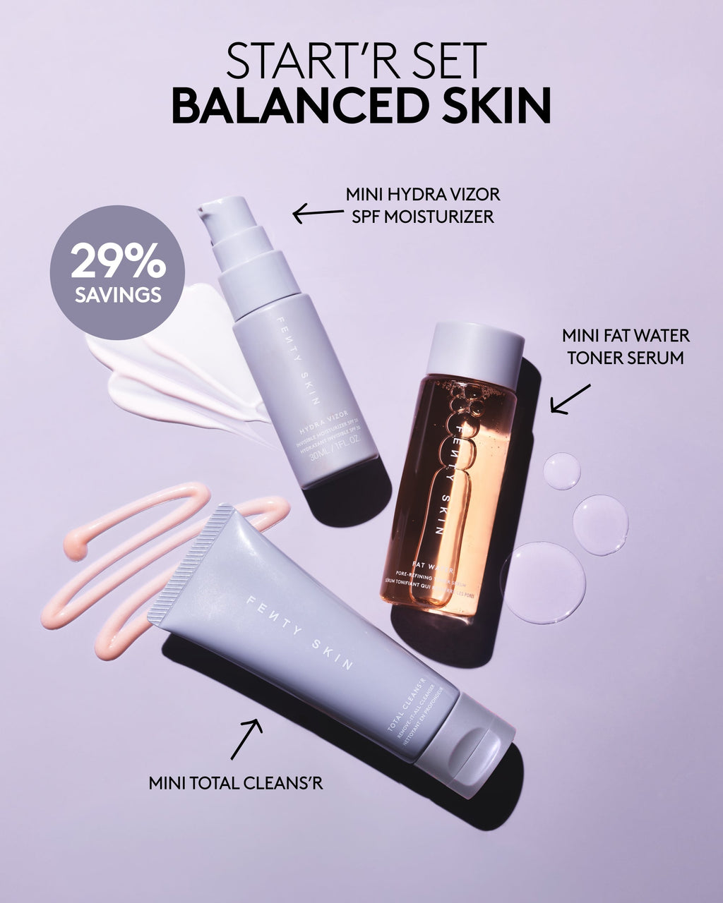 Travel-Size Startr Set For Balanced Skin