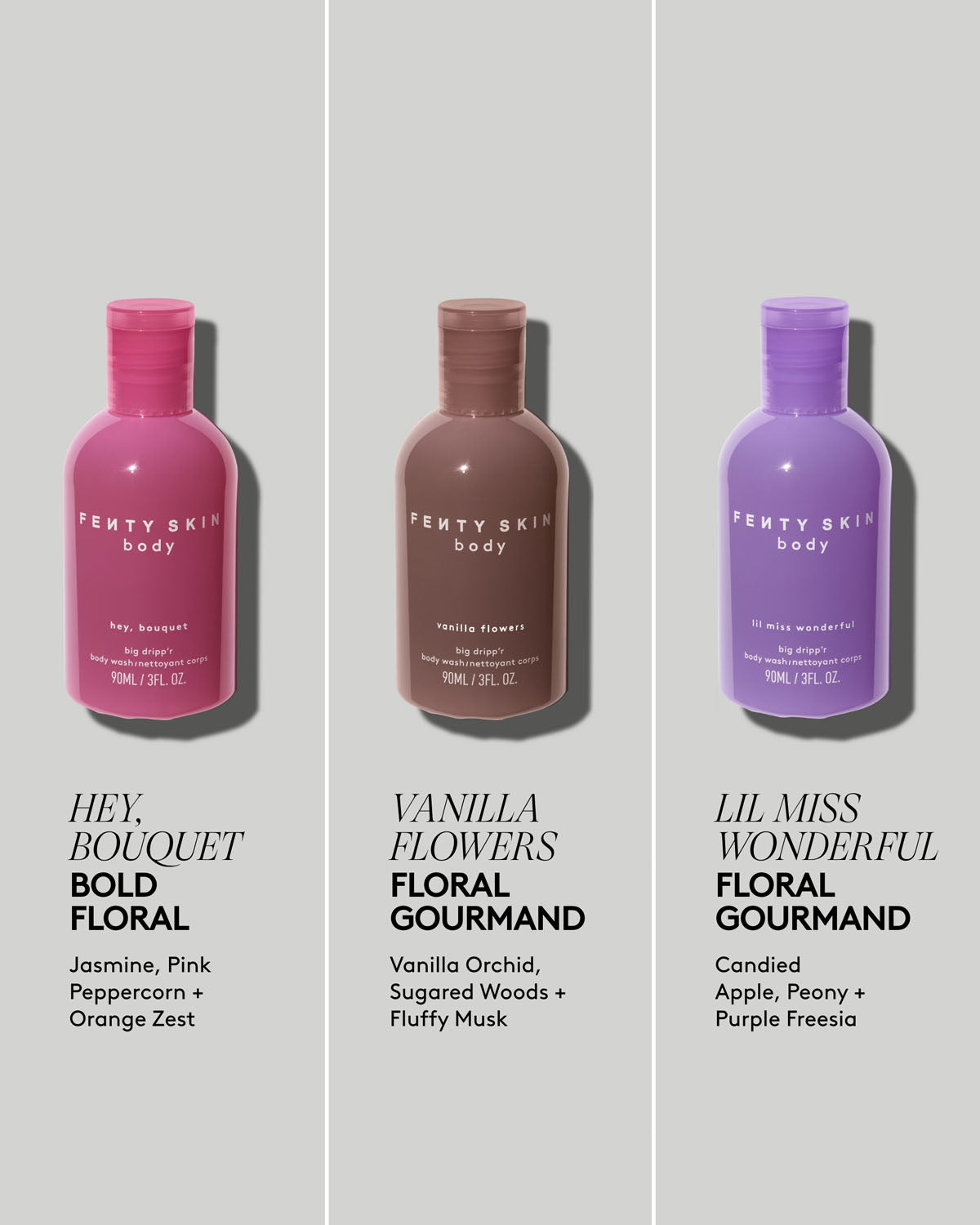 Lil Dripprz Mini Body Wash Trio