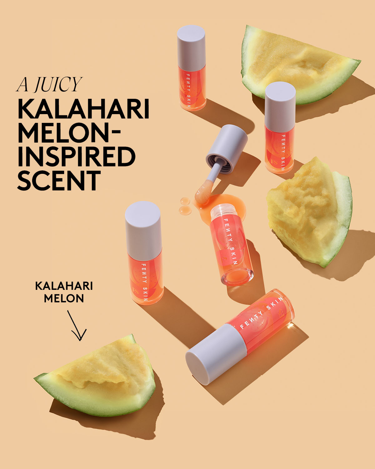 Treatz Hydrating + Strengthening Lip Oil — Kalahari Melon