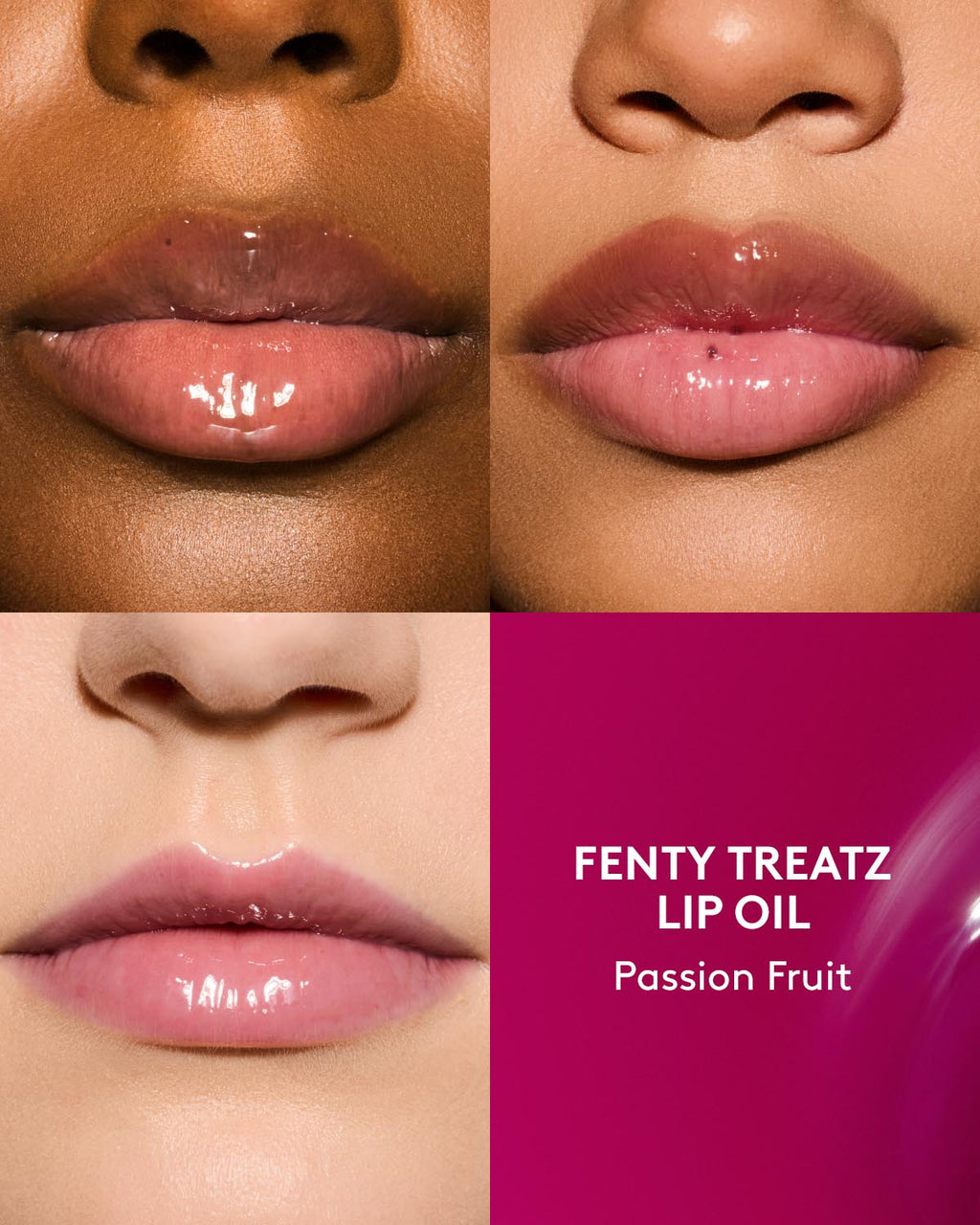 Treatz Hydrating + Strengthening Lip Oil — Passion Fruit