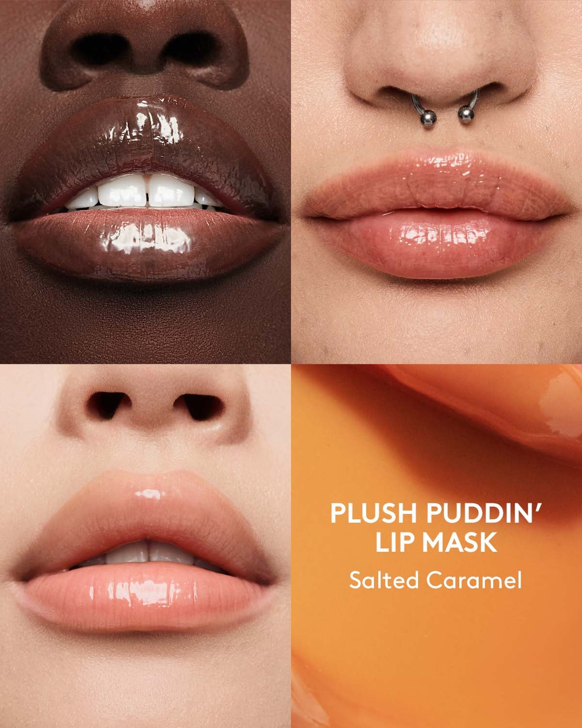 Plush Puddin Intensive Recovery Lip Mask — Salted Caramel
